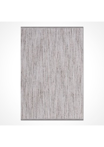 Cunda CE01K Gri Bukle Dokuma Modern Salon Halısı Mutfak Halısı Yolluk