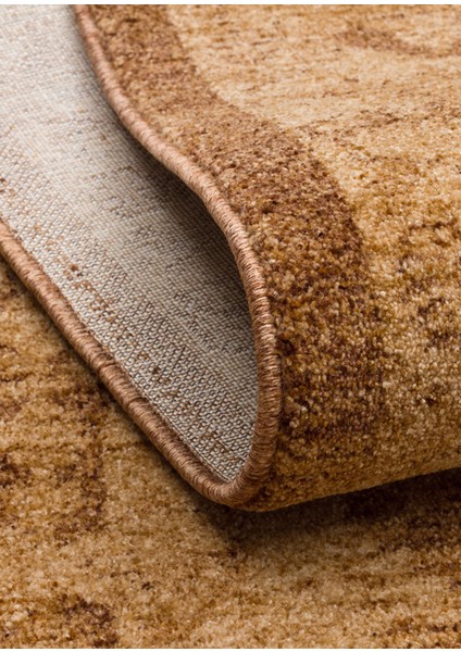 Shiraz SHR 01 Bej - Vintage Eskitme Desenli Yumuşak Dokulu Modern Makine Halısı indirimleri