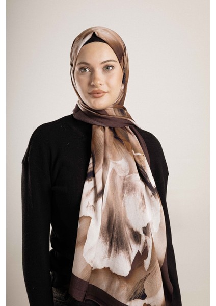 Desenli Pamuk Ipek Şal Desen-3