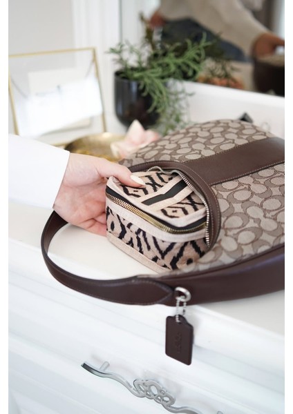 Takı Düzenleyici Mini Çanta Makyaj Aksesuar Düzenleyici Organizer