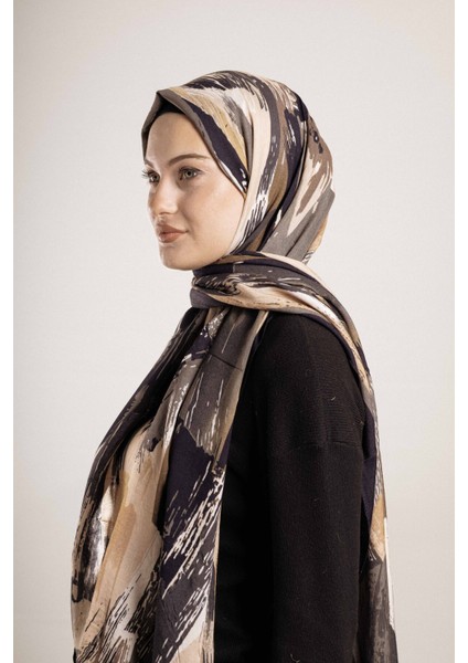 Desenli Pamuk İpek Şal Desen-4 fırsatları