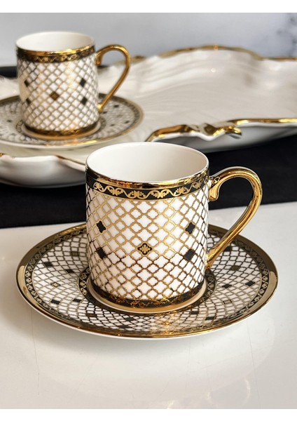 Türk Kahve Fincanı Alvin 2 Kişilik 4 Parça fiyatları