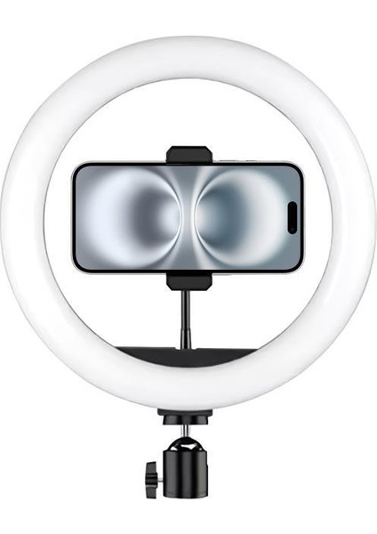 12 Inç LED Işıklı Telefon Tutuculu Selfie Makyaj Işığı Mj-33