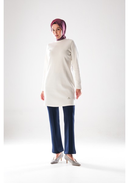 2064_BASKILI Kaşkorse Tesettür Tunik