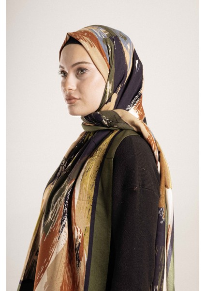 Desenli Pamuk İpek Şal Desen-4 fırsatları