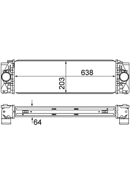 CI369000S Turbo Radyatoru 2E0145804 68013636AA 68014095AA