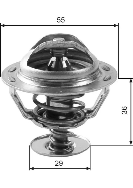 TH12283G1 Termostat 2551129000