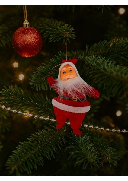 YILBAŞI SÜSÜ 12CM Neşeli Noel Babalar – 5’li Ağaç Süsü Seti-Ho Ho Ho! Noel Baba Takımı 5 Adet fiyatları