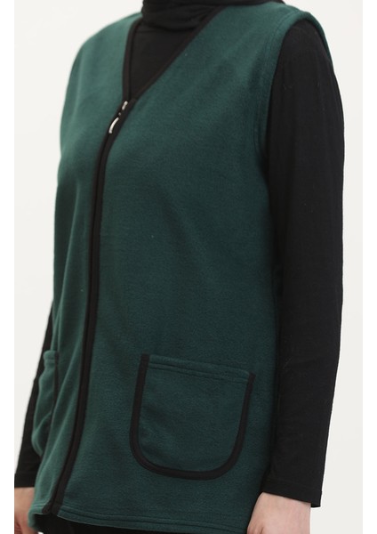 Polar Yelek 0960-04 Zümrüt Yeşil fırsatları