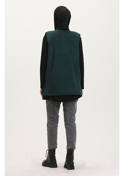 Polar Yelek 0960-04 Zümrüt Yeşil indirimleri