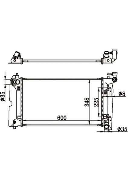 80713 Motor Radyatoru 164000D220