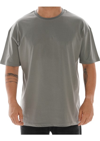 Erkek Oversıze Siyah T-Shırt