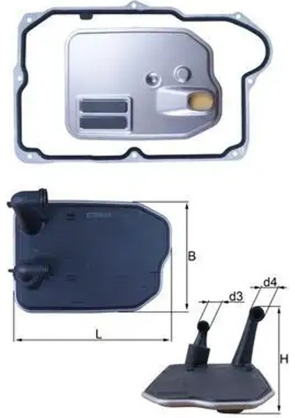 HX161D Sanziman Filtresi A2463710780 A2463770395 A2463771400
