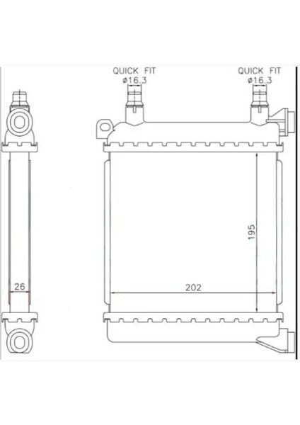 BBM915026 Motor Radyatoru 17117634565 7634565