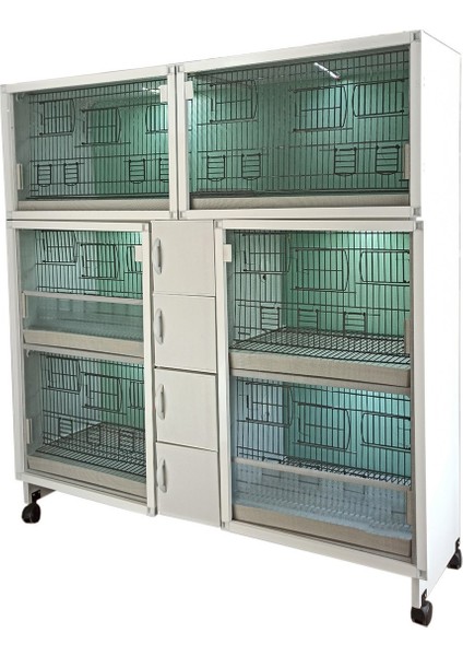 - Model M06YS-OYSPVC KUŞ DOLABI - PVC KAFES - SALMA KAFES (MONTAJLI KURULU GÖNDERİM)