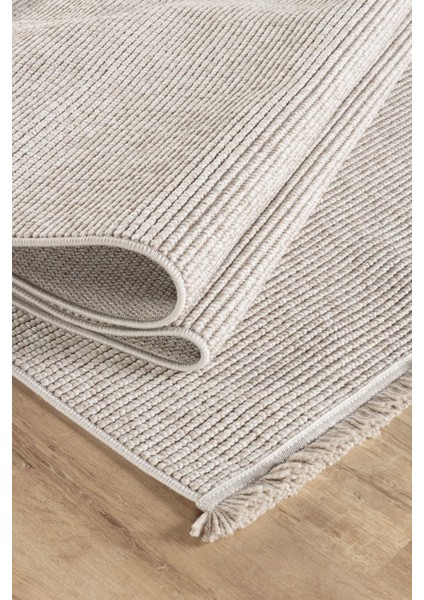 Ecoloop EC001 Beyaz Hav Toz Vermez Yumuşak Dokulu Salon Mutfak Koridor Oturma Odası Yolluk Halı fırsatları