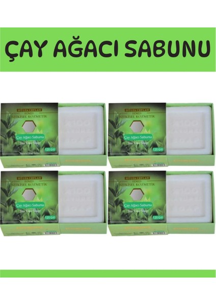 Çay Ağacı Sabunu 4 Ad X 125 gr Doğal Sabun