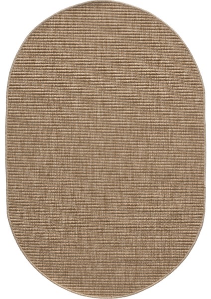 India Bej Oval Halı Salon Oturma Odası Çocuk Odası Yatak Odası Halısı 672