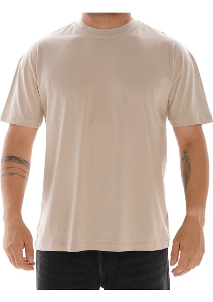 Erkek Oversıze Siyah T-Shırt