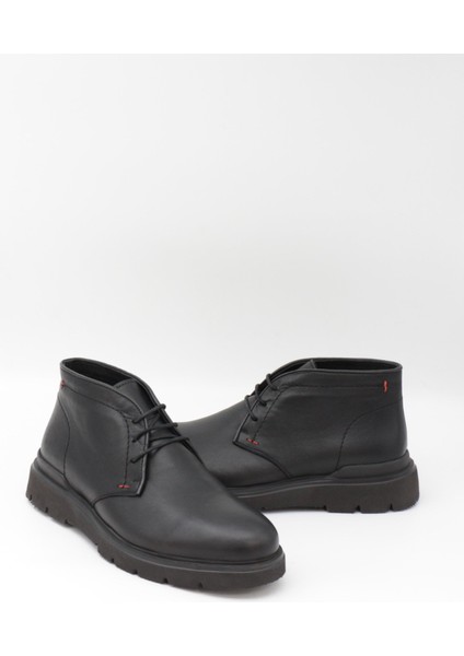 6820-4 Siyah Bağcıklı Eva Taban Erkek Bot