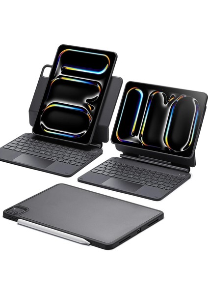 Apple iPad Pro 11 M5 (2025) Rebound Magnetic Keyboard 360 Kılıf