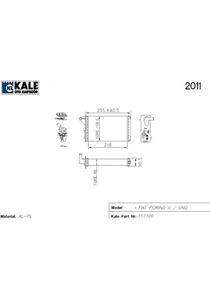 1783862AL Kalorifer Petegi