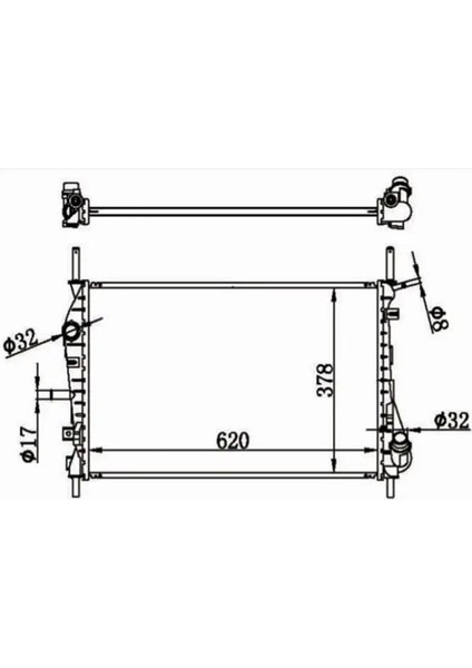 80558 Motor Radyatoru ME2S718005AD