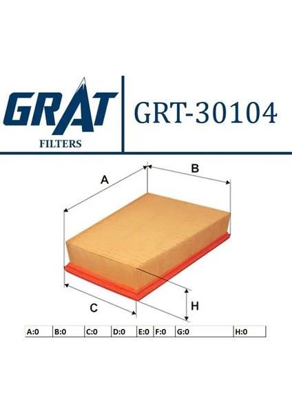30104 Hava Filtresi 13717797465