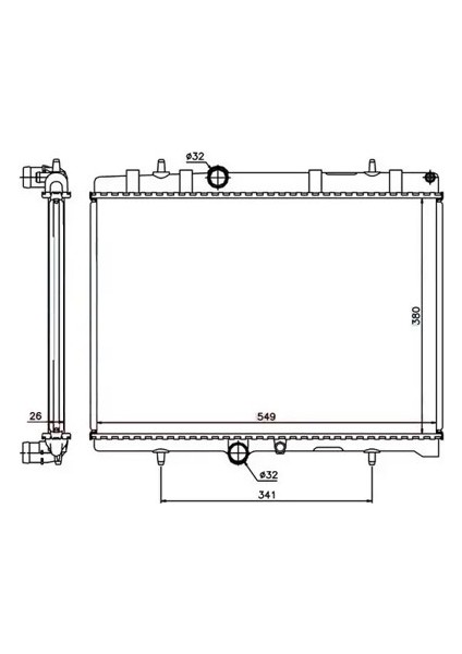 BPE050022 Motor Radyatoru 1330F5