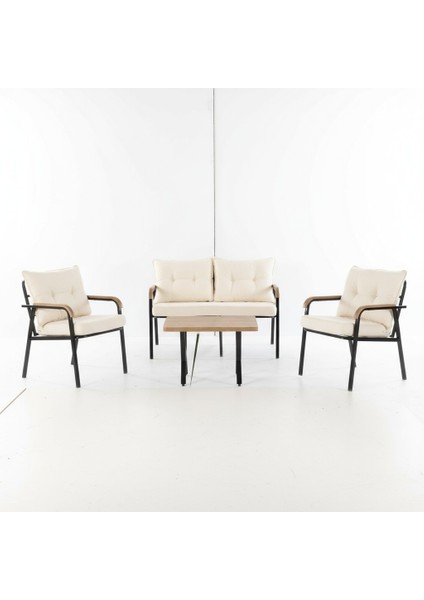 KÖYCEĞİZ 2+1+1+SEHPA(50*75) BAHÇE BALKON MUTFAK TAKIMI,KREM fiyatları