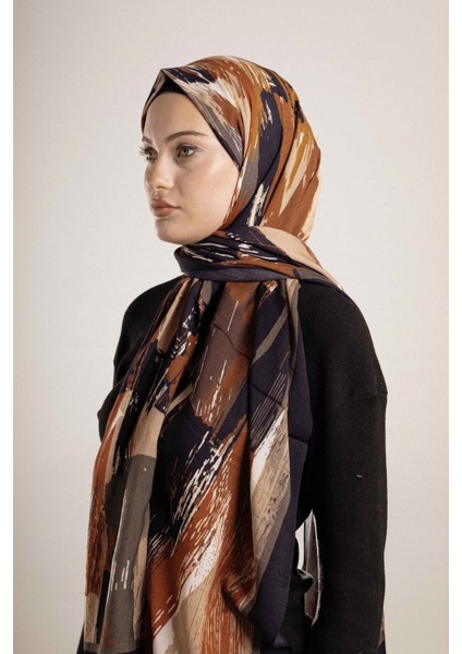 Desenli Pamuk İpek Şal Desen-4 fırsatları