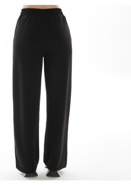 Beli Lastikli Siyah Kadın Eşofman Altı fiyatları