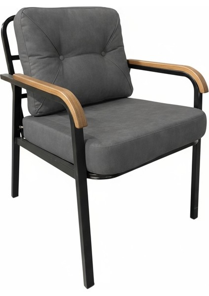 KÖYCEĞİZ 2+1+1+SEHPA(50*75) BAHÇE BALKON MUTFAK TAKIMI,KOYU GRİ modelleri