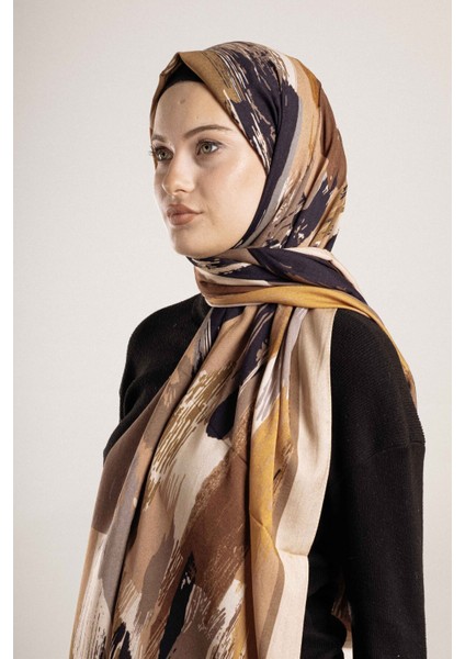 Desenli Pamuk İpek Şal Desen-4