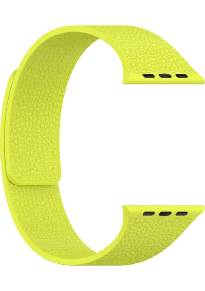 Apple Watch 40MM Airsilic Kabartma Desenli Silikon Kordon fiyatları