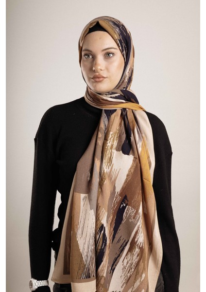 Desenli Pamuk İpek Şal Desen-4 fırsatları