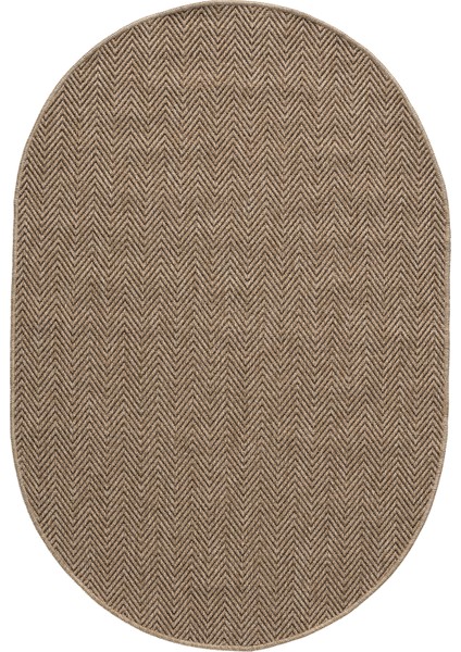 India Kahve Oval Halı Salon Oturma Odası Çocuk Odası Yatak Odası Halısı 671