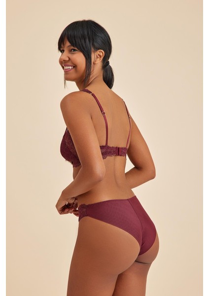 Roma Bordo Dantelli Slip Külot