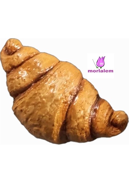 Kruvasan Silikon Kalıp K-507, Kokulu Taş Sabun Alçı Mum Kalıbı