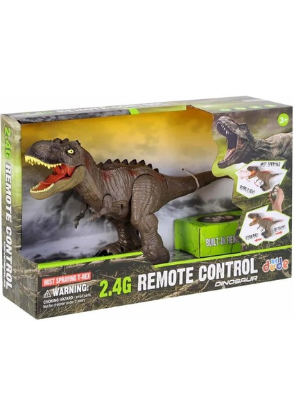 2.4 Ghz Uzaktan Kumandalı Işıklı Pilli Ağzından Duman Atan Dinozor (Item Kod : SH40653)