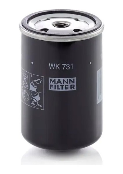 WK731 Yakit Filtresi 0000150564 0000820701 0006565010