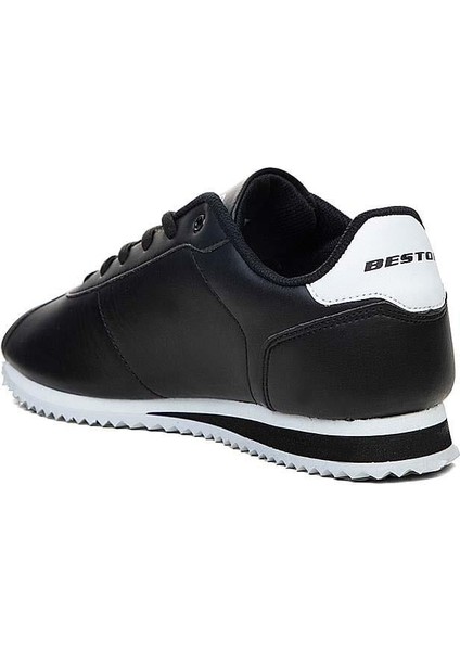 Bestof 112 Siyah Beyaz 36-40 Unisex Spor Ayakkabı