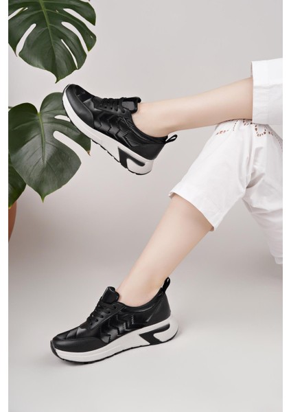 Acr 170 Siyah Paraşüt Kadın Ayakkabı