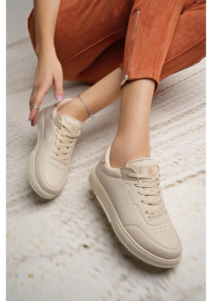 Dstep 158 Bej Unisex Sneakers