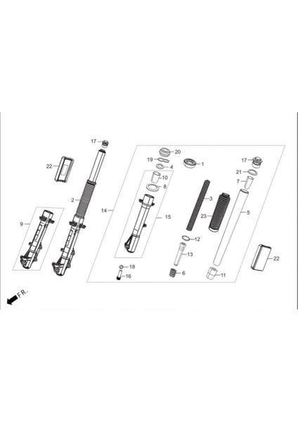 Hr-Ort F3899 Ön Amortisor Körüğü