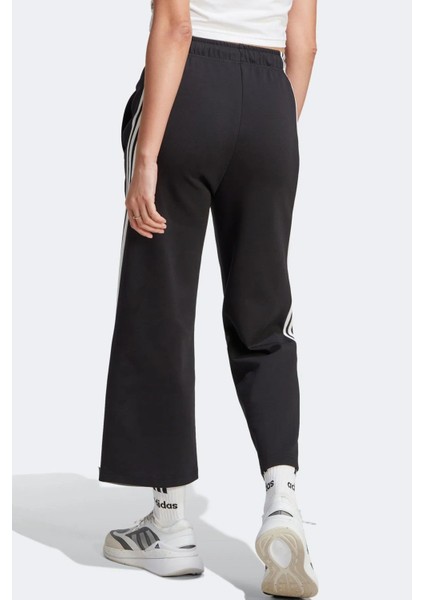 Sportswear Future Icons Three Stripes Open Hem Pant Sweatpants Kadın Eşofman Altı Siyah fiyatları