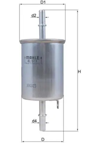 KL573 Yakit Filtresi 25121074 96335719 96444649
