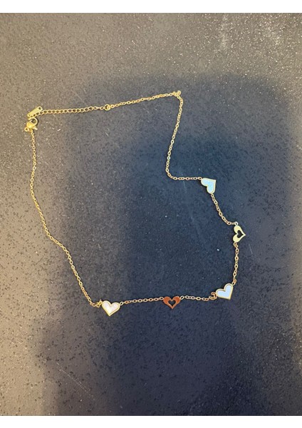 Çok Kalpli Çelik Zincir Kolye fiyatları