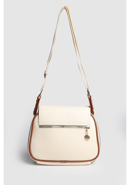 Lagraccio Paris Kadın Nocpe Çok Bölmeli Çapraz Çanta Kreme Taba modelleri