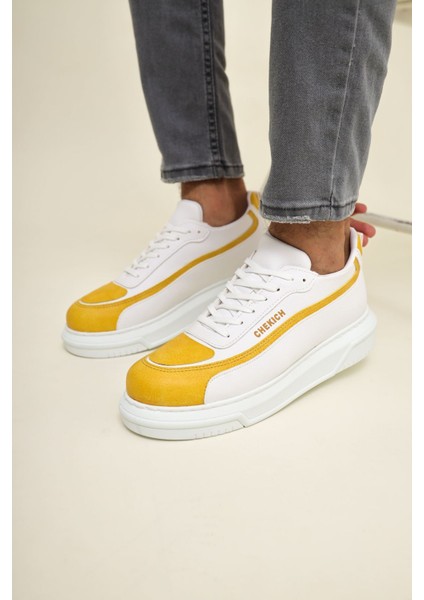 CH241 - Cbt Signature Line Up Erkek Ayakkabı Sarı/beyaz